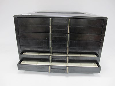 Lot 1424 - A Mid 1900s Bakelite Seven Drawer Dentists...