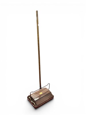 Lot 1551 - A Mid 1900s Wooden Carpet Sweeper.