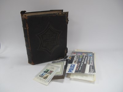 Lot 1341 - John Eadies Holy Bible, with brass clasps....