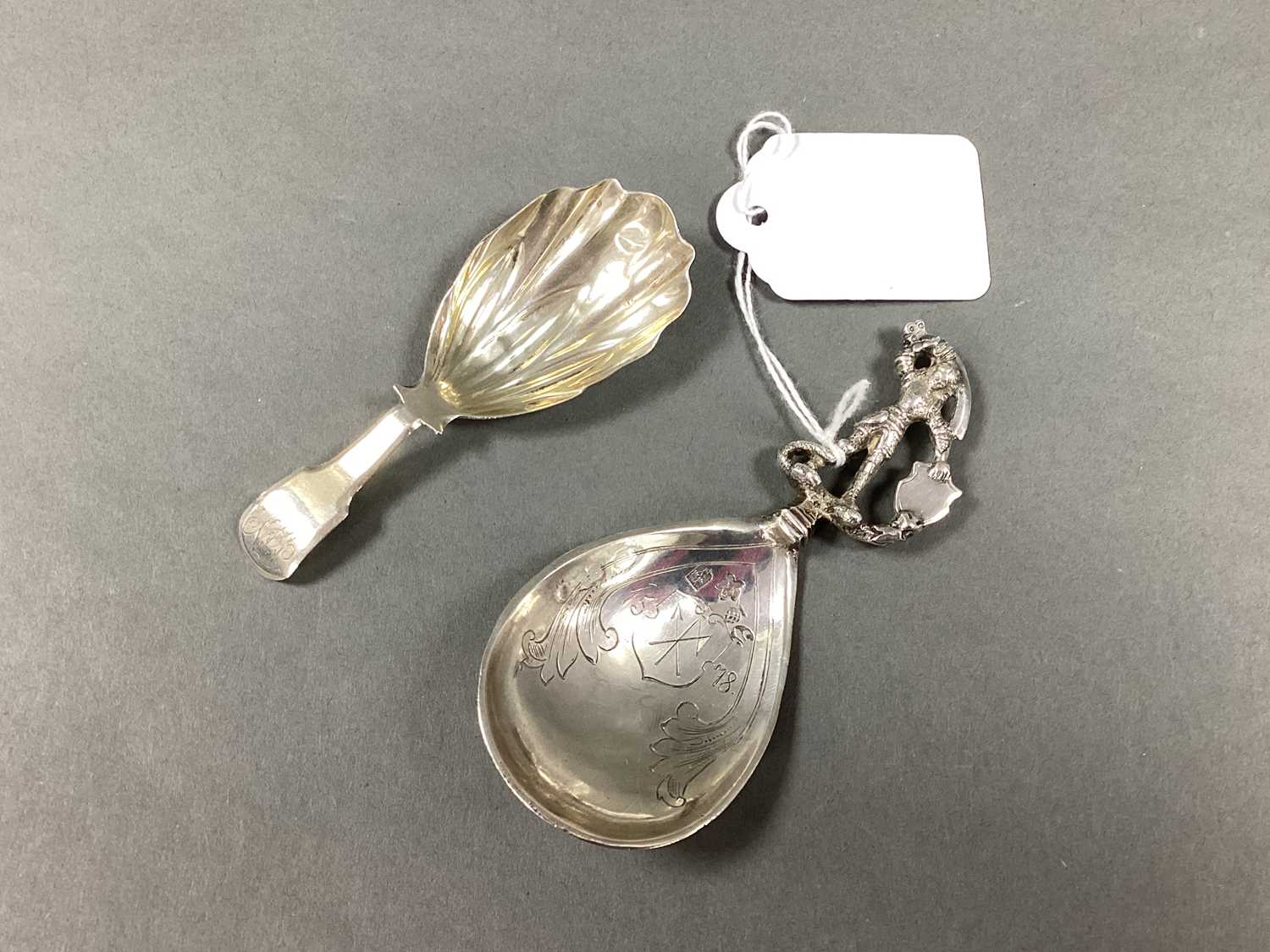 Lot 67 - Sarah Snatt Georgian Hallmarked Silver Caddy...