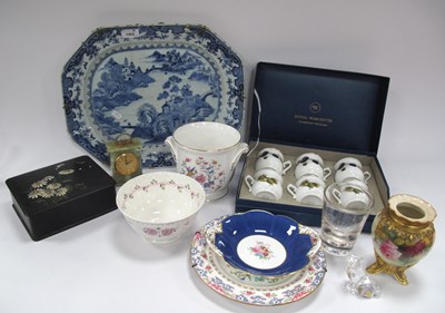 Lot 1302 - XIX Century Blue and White Chinese Garden...