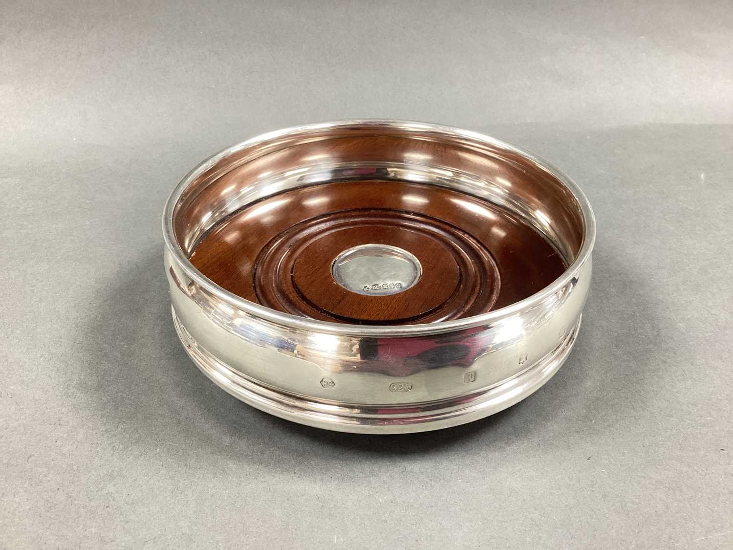 Lot 38 - A Modern Scottish Hallmarked Silver Wine...