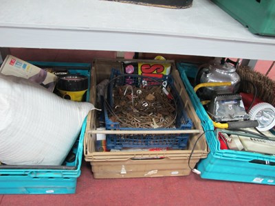 Lot 1434 - Torches, Telephones, keys, Swan 6 pint kettle,...