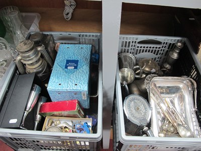 Lot 1082 - Metalware, including boxed Royal Selangor...