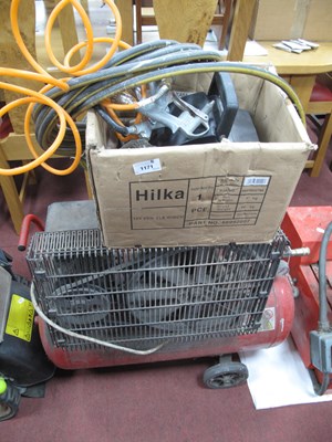 Lot 1171 - Nu-Air Compressor and Tow Chain, untested,...