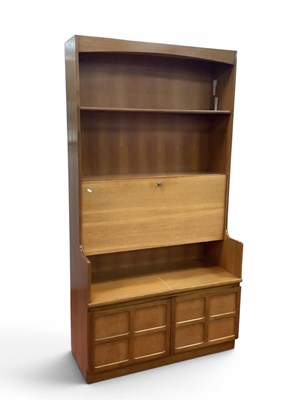 Lot 1509 - Nathan Teak Display Unit with open shelves,...