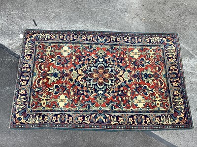 Lot 1473 - A Handmade Caucasian Rug decorated with all...