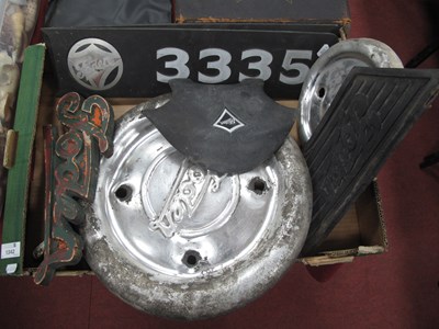Lot 1342 - Vintage Automobilia - Foden - two hub caps...