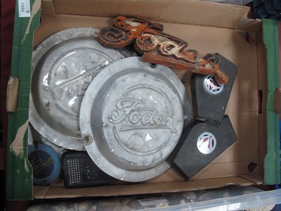 Lot 1344 - Vintage Automobilia - Foden - Set of four hub...