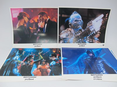 Lot 1291 - Batman and Robin Lobby Cards 28cm 35.5cm (8).