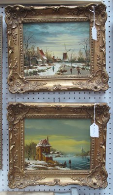 Lot 1451 - Kaiser Dutch Scene, oil on board, 19cm x 24cm,...