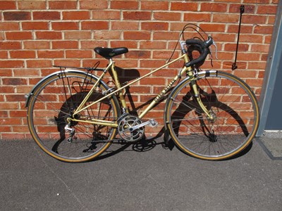 Lot 1442 - Claud Butler 531 Bicycle in gold.