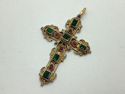 Lot 93 - An Antique Austro-Hungarian Cross Pendant,...
