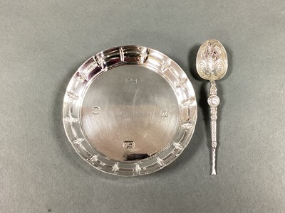 Lot 13 - A Hallmarked Silver Trinket Dish, RC,...