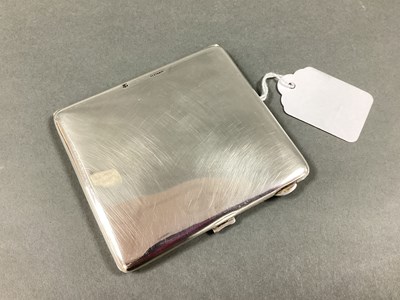 Lot 42 - A Chester Hallmarked Silver Slim Case, (marks...
