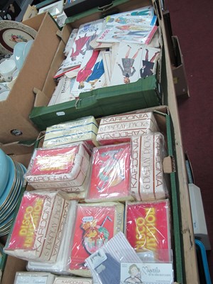 Lot 1097 - Vintage craft supplies, including collection...