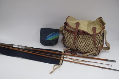 Lot 1398 - Fishing equipment, including Sealey octofloat...