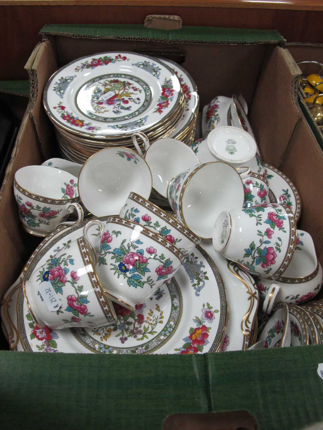 Lot 1063 - Large collection of “Indian Tree” pattern part...