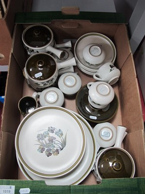 Lot 1019 - Denby Shamrock stoneware, including dinner,...