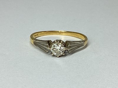 Lot 82 - A Single Stone Diamond Ring, the brilliant cut...