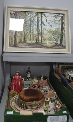 Lot 1134 - Lilliput Lane Cottages, Geobel figures,...