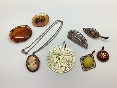Lot 137 - A Decorative Antique Openwork Pendant, with...