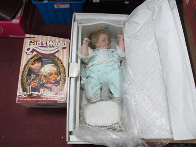Lot 1051 - Boxed dolls, including Danbury Mint “Sweet...