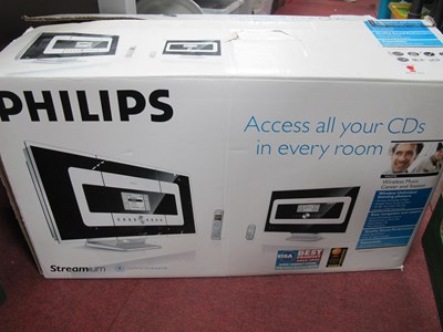 Lot 1039 - Boxed Philips WACS700 wireless music centre...