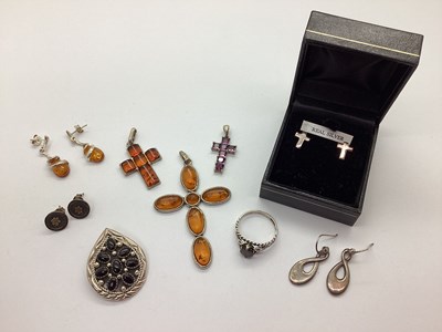 Lot 129 - A Selection of "925" and Other Jewellery,...