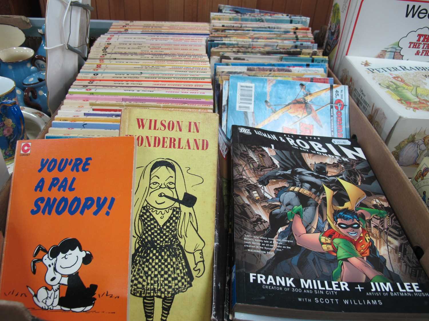 Lot 1071 - Comics, including Peanuts by Charles M. Schulz,...
