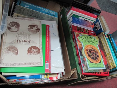 Lot 1092 - Transportation books and household guides,...
