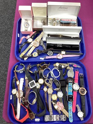 Lot 149 - A Collection of Modern Ladies Wristwatches,...