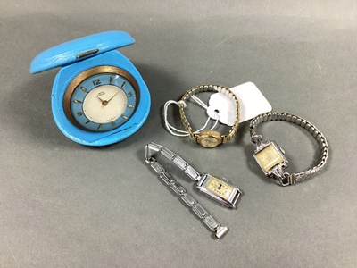 Lot 214 - Enicar; A 9ct Gold Cased Ladies Wristwatch,...