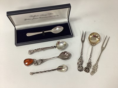 Lot 40 - A Hallmarked Silver Commemorative Teaspoon,...