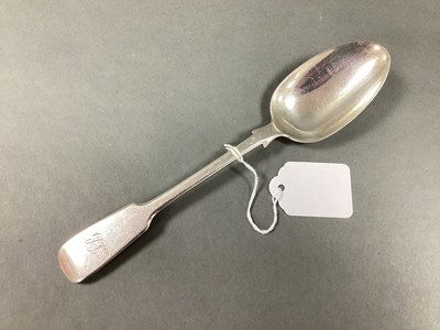 Lot 33 - A Hallmarked Silver Fiddle Pattern Serving...