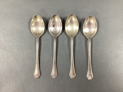 Lot 27 - A Matched Set of Four Hallmarked Silver...