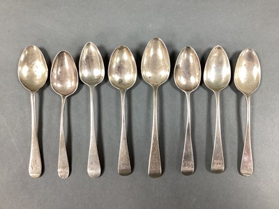Lot 34 - Six Assorted Hallmarked Silver Old English...