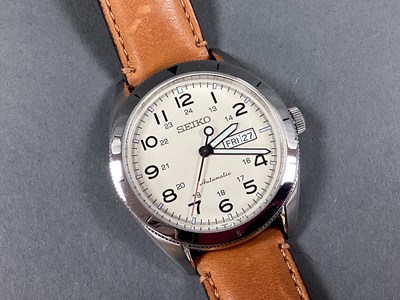 Lot 191 - Seiko; A Modern Automatic Gent's Wristwatch,...