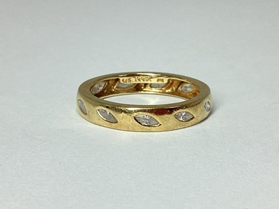 Lot 45 - QVC; A CZ Set Full Eternity Style Ring, with...