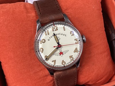 Lot 200 - Sturmanskie: A Modern Commemorative Wristwatch,...