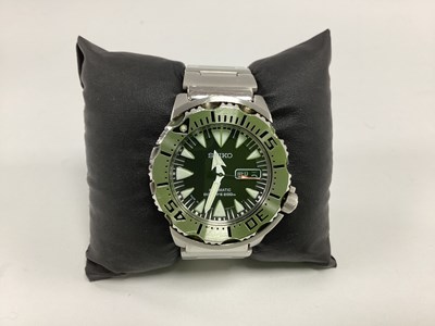 Lot 195 - Seiko Automatic; 'Diver's 200m' Gent's...