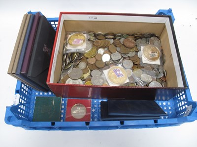Lot 1287 - Collection Of GB And World Coinage, includes...