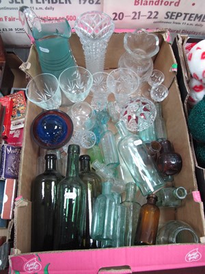 Lot 1004 - Glassware, including assorted Victorian...