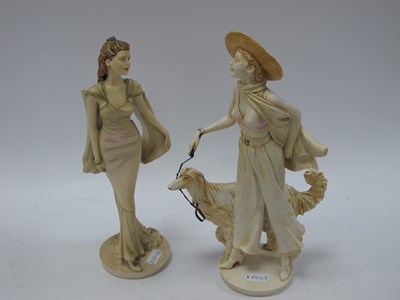 Lot 1172 - Two Boxed Royal Doulton “Classique” Figures:...