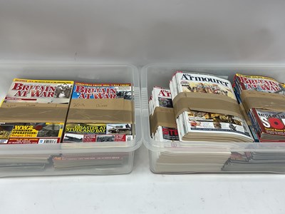 Lot 1415A - Military Themed Magazines, including 'Britain...