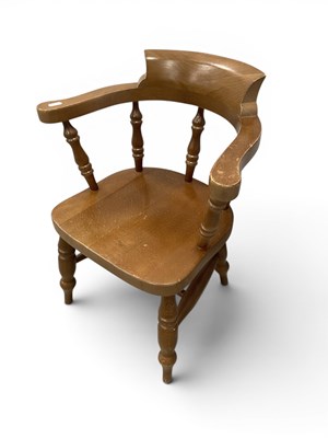 Lot 1521 - A Vintage Child's Catai's Chair, stamped 'Lipa'...