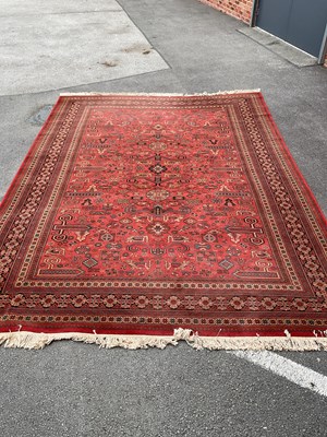 Lot 1469A - Louise De Poortere, wool pile tassel carpet,...