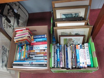 Lot 1337 - A Quantity of Travel Guides, maps, prints and...