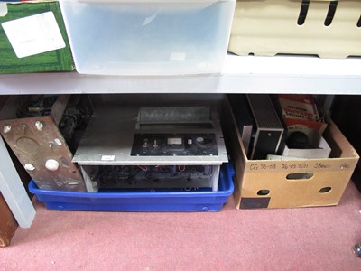 Lot 1146 - Vintage audio and electronic equipment,...