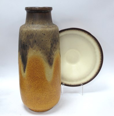 Lot 1187 - A large West German art pottery “Fat Lava”...